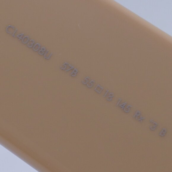 Celine CL40308U 57B TRIOMPHE Cat Eye Sunglasses - Beige/Grey Gradient - Picture 9 of 13